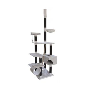 Topmast Scratching Post Kingston White 60 x 60 x 235 - 250 cm