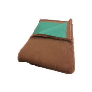 Vet Bed PROF Brown Green backing 35mm 100x75cm