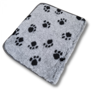 Vet Bed Trimmed - Gray with Black Legs - 150 x 100 cm