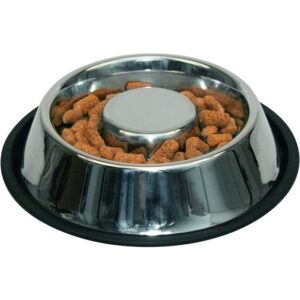 Topmast Anti-Gobble box food bowl stainless steel 19 cm