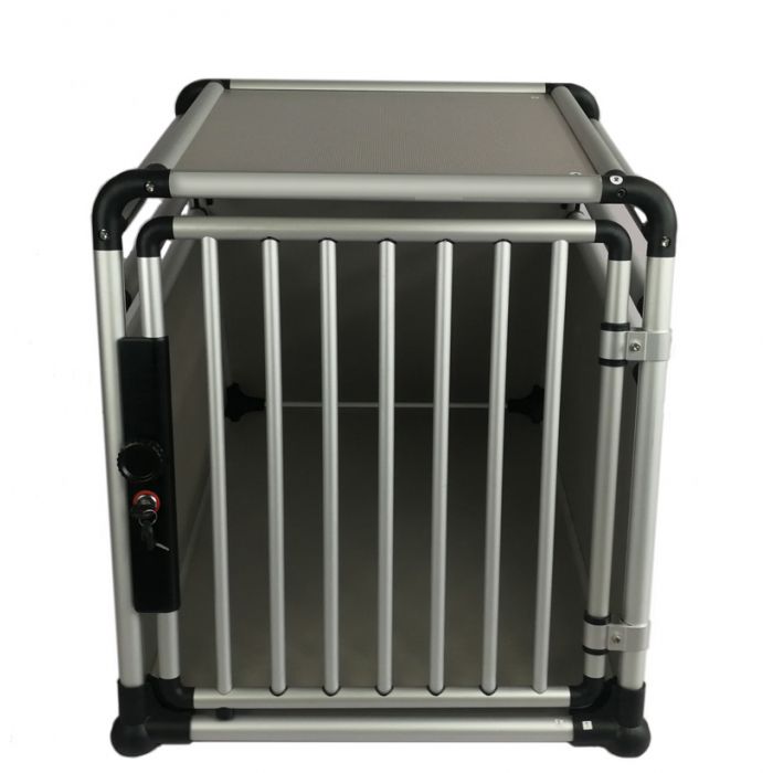 Topmast Premium PRO - Autobox transport box - aluminum + lock - 90 x 55 x 65 cm