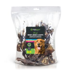 Topmast Beef Jerky Chips - 500 Grams