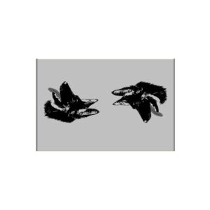 Vet Bed German Shepherd Head - anti-slip 100 x 75 cm