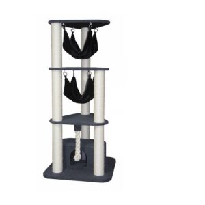 Topmast Heavy Scratching Post - Savannah Grey