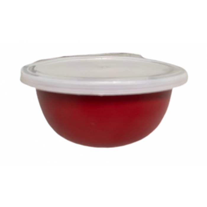 Food Bowl Bowl + Lid Matte Red 21 cm - 1500 ML