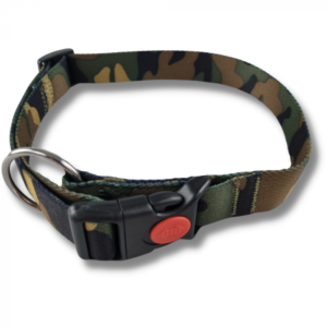 Collar with safety buckle. Adjustable 30-45cm