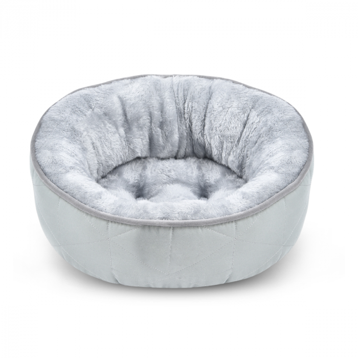 Topmast Pet Basket Supersoft - Plush - Gray - 40 cm