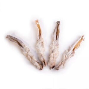 Rabbit Ears with Fur 100 Grams