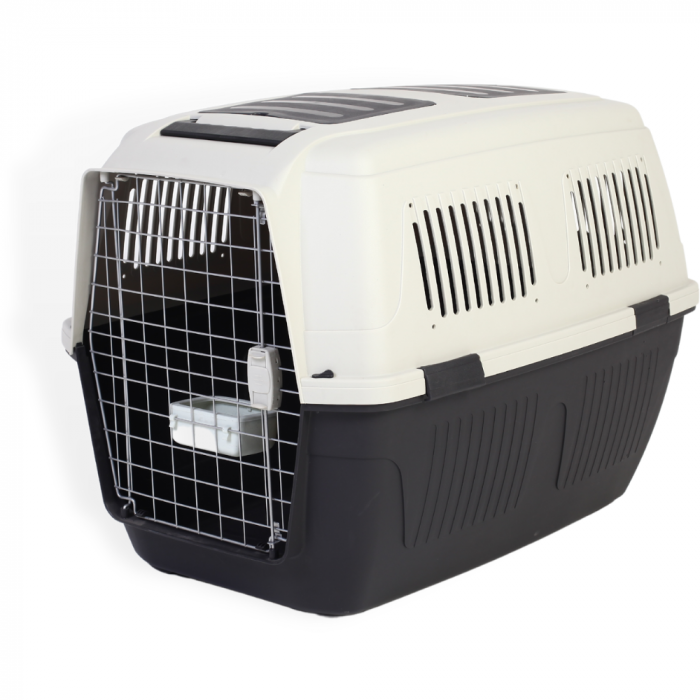 Topmast Transport Box Deluxe - For Pets - IATA Travel Crate - 92 x 64 x 73 cm