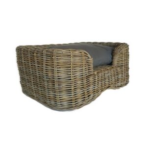 Topmast Kubu wicker dog basket Randjani Medium 60 x 40 x 19 cm