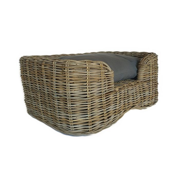 Topmast Kubu wicker dog basket Randjani Large -72 x 52 x 40 cm