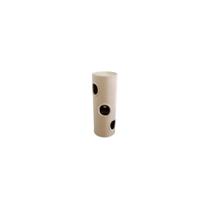 Top mast Scratching barrel Cecil - Beige - 35 x 35 x 100 cm
