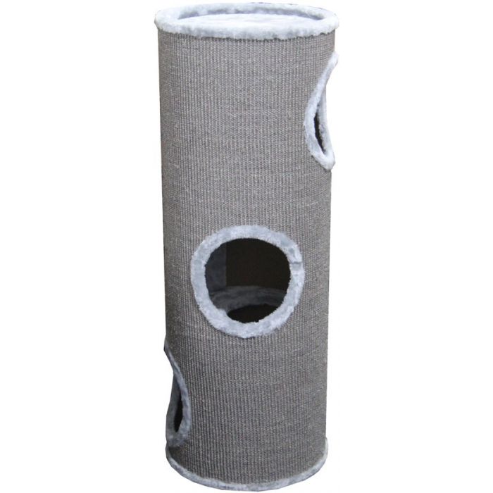 Topmast Scratching Barrel Bueno - Gray - 36 x 36 x 70 cm