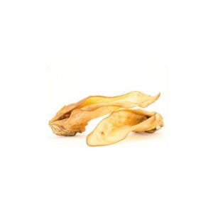 Topmast Beef Ears Dried - Jumbo XL - 50-70 Grams - 50 Pieces