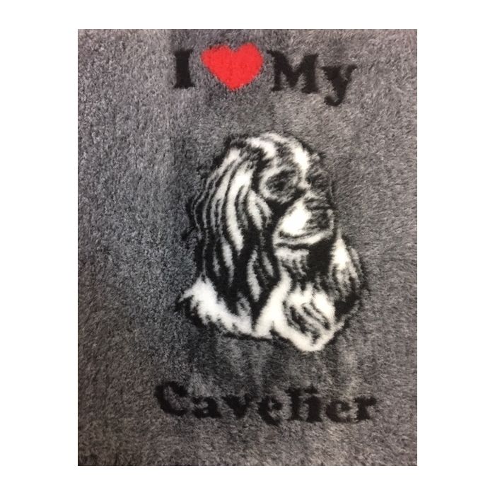 Vet Bed Cavelier King Charles Spaniel - anti-slip 100 x 75 cm