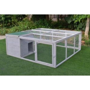 Topmast SnowBurrow Rabbit Hutch XL - 160 x 160 x 60 cm