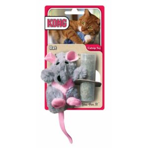 Kong Cat Toy Rat Gray