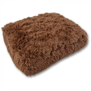 Topmast Fluffy Lounge Series - Animal mattress - Brown - Size S - 56 x 40 x 13 cm