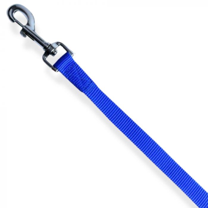 Topmast Dog Leash - Durable Nylon - Blue - 10mm x 100cm
