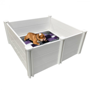 Topmast Whelping Box - Plastic - 122 x 122 x 46 cm - Without Playpen