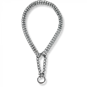 Fild double rows chain collar - 40cm