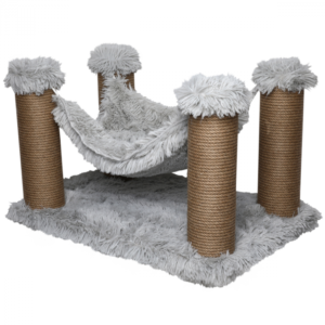 Topmast Scratching Post Fluffy Longhair - Maui - Gray