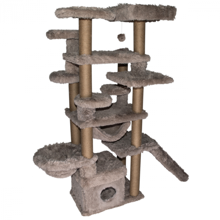 Topmast Scratching Post Fluffy Longhair - Malta - Beige