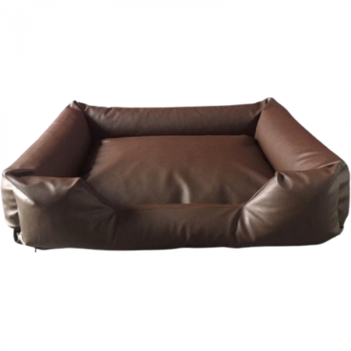 XL-Dogsofa Topmast Skai Leather Brown 100x82cm
