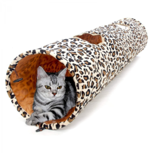 Topmast Leopard Cat Tunnel - Play Tunnel 120 x 25 CM