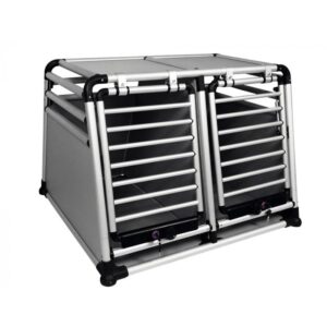 Topmast Aluminum TravelBox Superior double - with throttle and lock - 93.5 x 96.5 x 68.5 cm