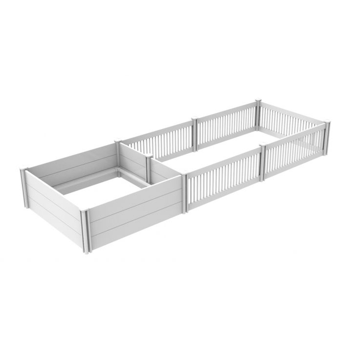 Extension set of 2 panels of 100 cm for Topmast Whelping box Plastic