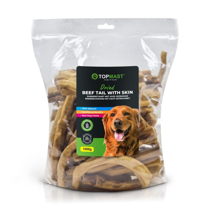 Topmast Beef Tail with Skin - 1000 Grams - 15 cm