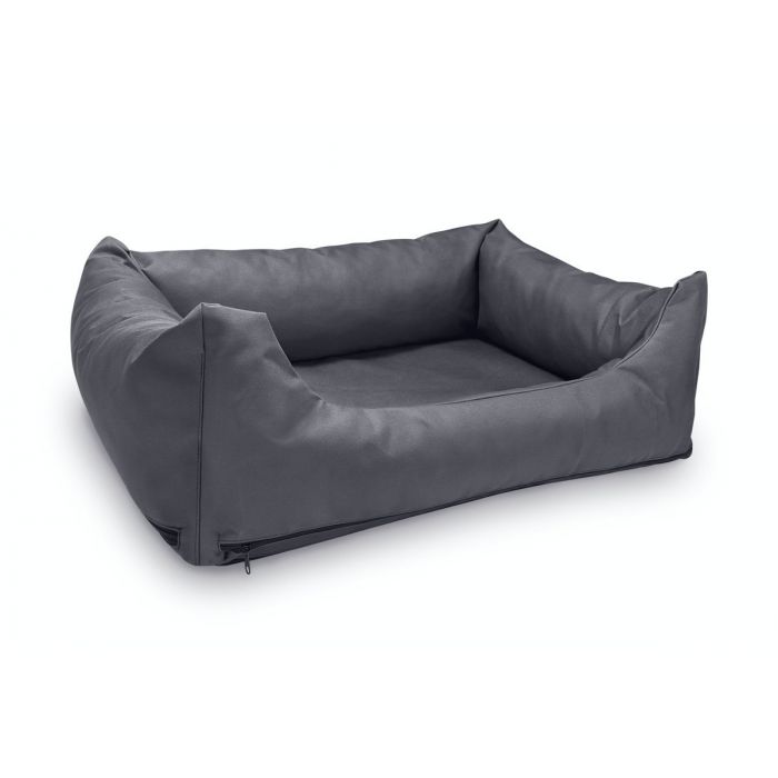 Topmast Dog Sofa - Leatherlook Anthracite - 120 x 90 CM