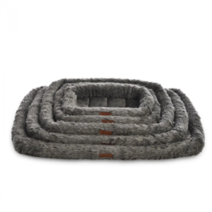 Topmast Cratemat Longhair Fleece Fir - Anthracite - 60 X 45 cm