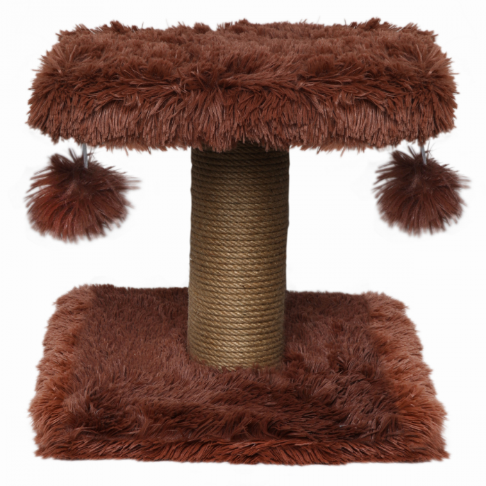 Topmast Scratching Post Fluffy Longhair - Nairobi - Brown