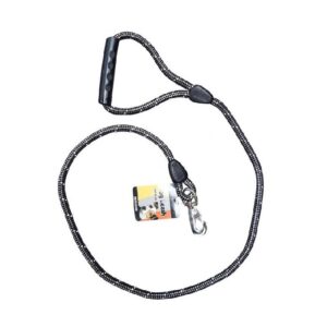 Show line with handle 130 cm | 12mm Black-Silver
