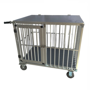 Topmast Showtrolley Expose M - For 1 Dog - Aluminum - With Wheels - 90 cm