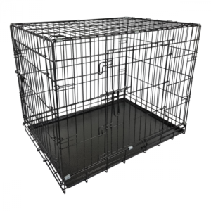 Topmast Dog Cage Premium Black Silver 118 x 78 x 85 cm