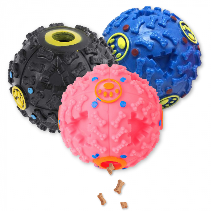 Topmast Snack Ball - Feeding Ball for Dogs - 12 CM - Pink