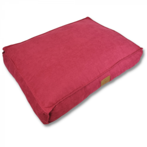Topmast Dog Cushion - Velours Soft Series - Fuchsia - Size L - 97 x 68 x 20 cm