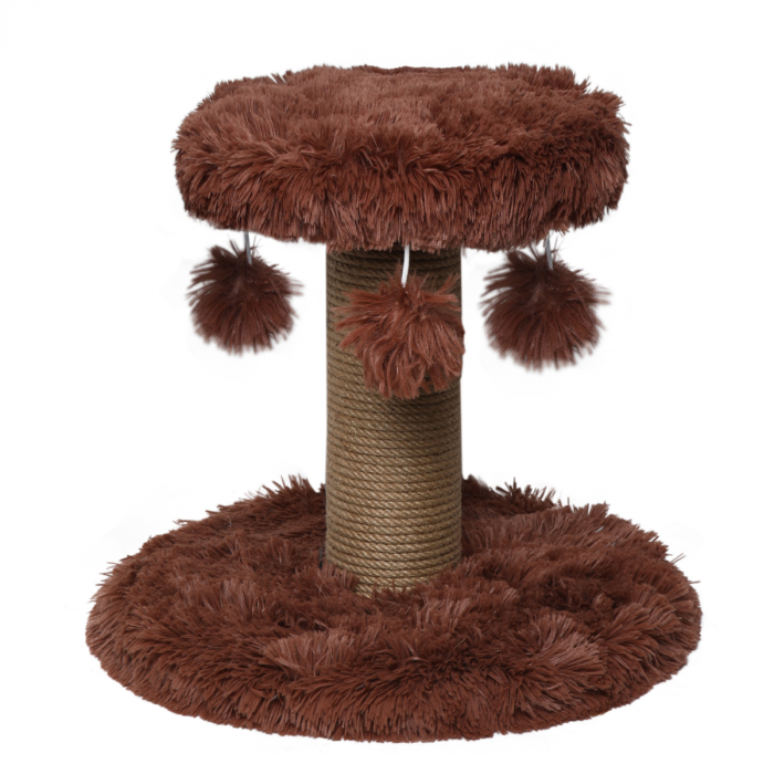 Topmast Scratching Post Fluffy Longhair - Rio - Brown