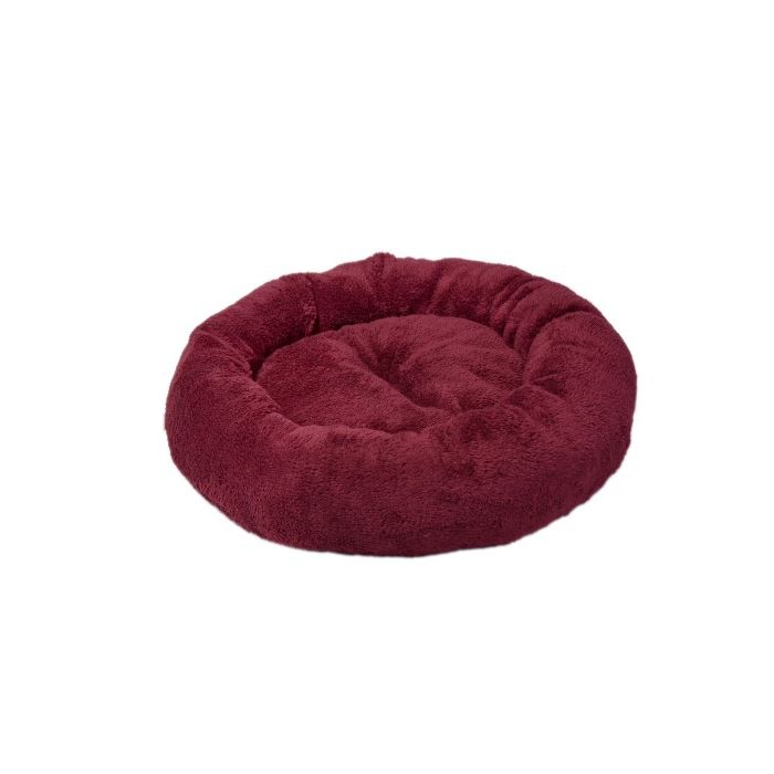 Topmast Plush Velvet Donut Bordeaux 52 cm