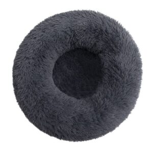 Topmast Fluffy Donut Pet Basket - 40 cm - Anthracite - XS