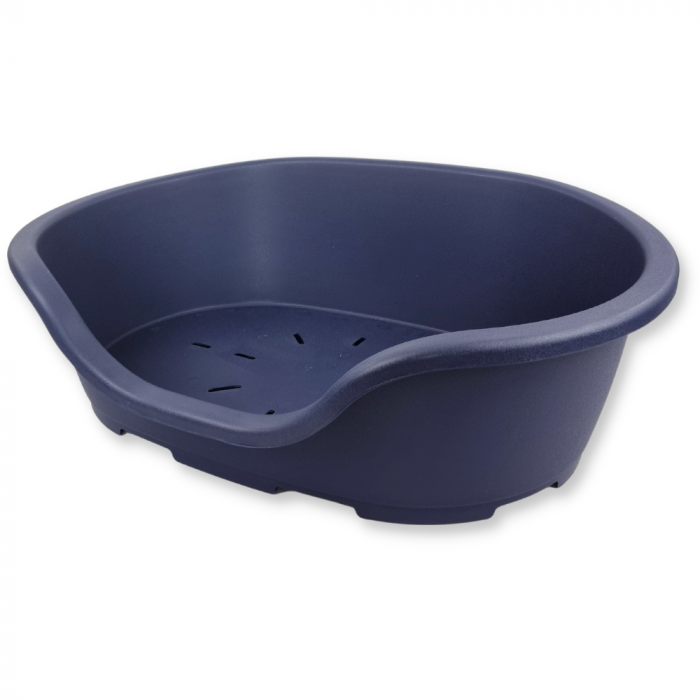 Dog Basket Plastic - Blue 61 cm Perla Marchioro