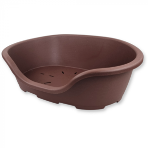 Dog Basket Plastic Cerise Red 61 cm Perla Marchioro