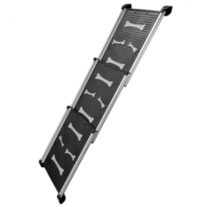 Topmast Deluxe Dog Ramp - Aluminum - Retractable Dog Ramp - 160 x 42 cm