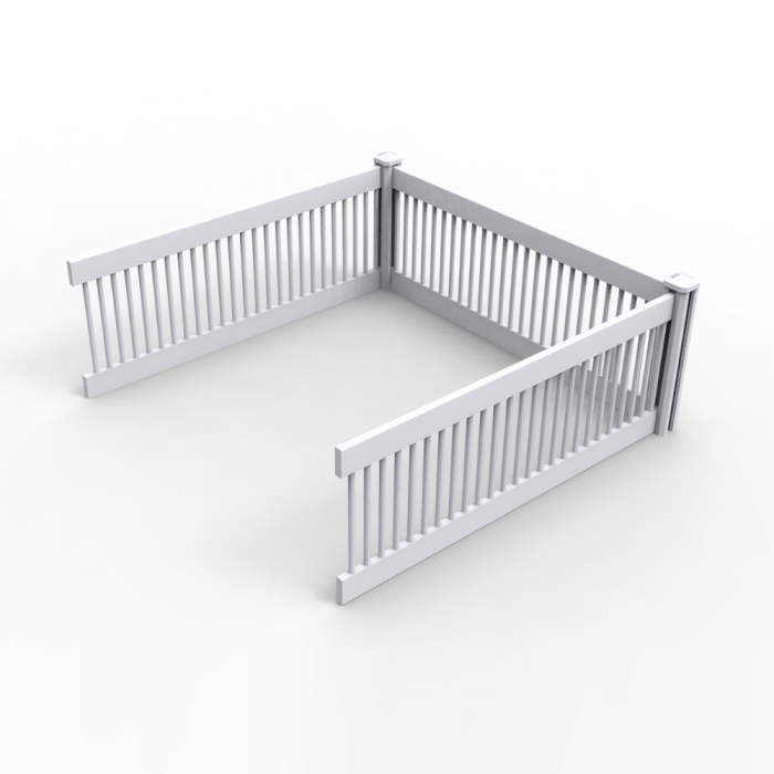 Topmast Walk-out Run - Plastic - For Whelping Box - 80 x 80 x 46 cm