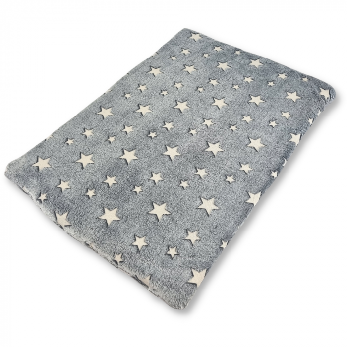 Wellness Fleece - Dog Mat - Stars - Microfibre Fleece - 70 x 50 cm
