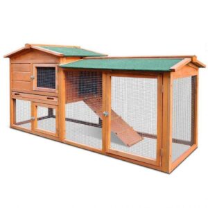 Topmast Landscape Rabbit Hutch - 115 x 78 x 113 cm