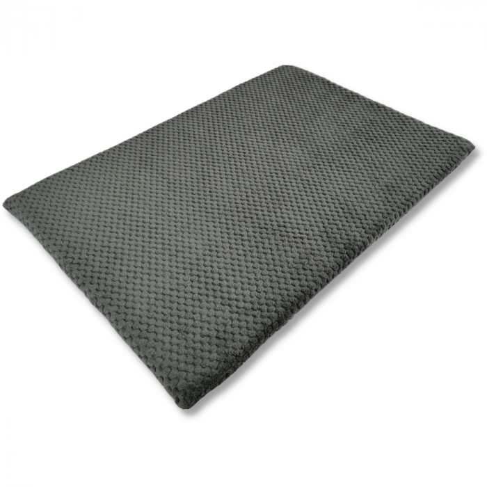 Topmast Bench Cushion Teddy Fur - Jaquard Gray - 45 x 30 CM